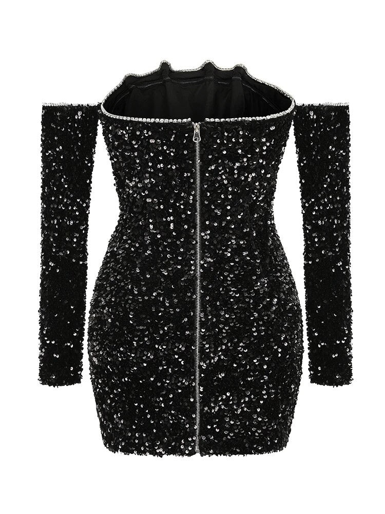 Alora Sequin Dress