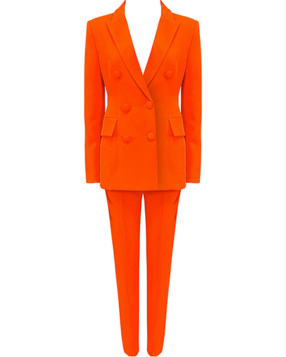 Neon Blaze Pants Suit