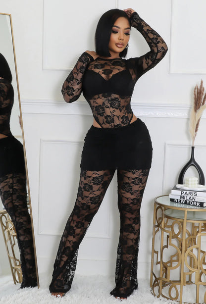 Vogue Bodysuit Pant Set