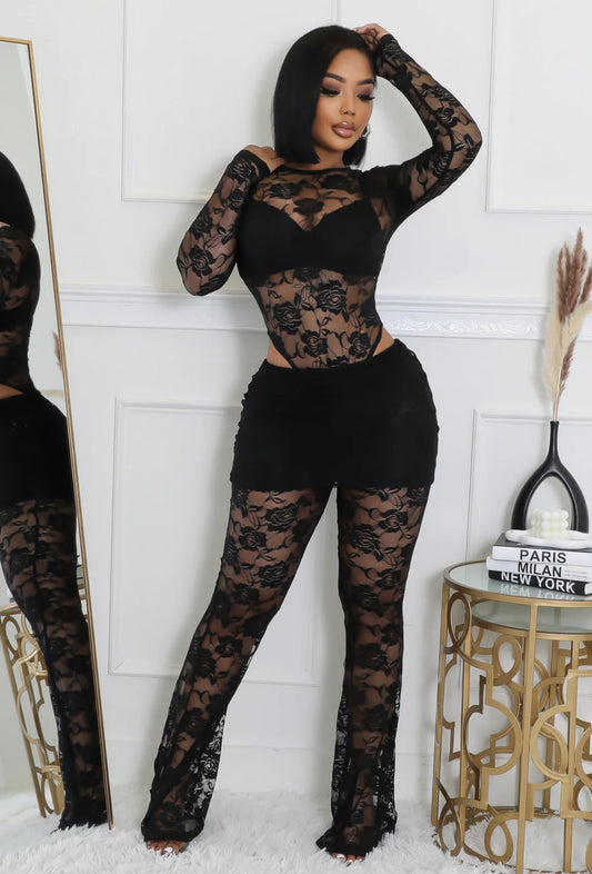 Vogue Bodysuit Pant Set