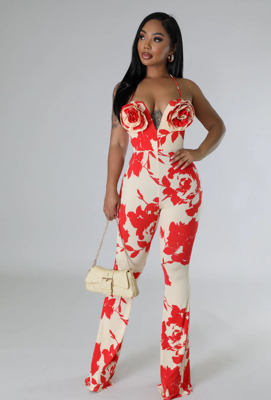 Rosa Floral Jumpsuit