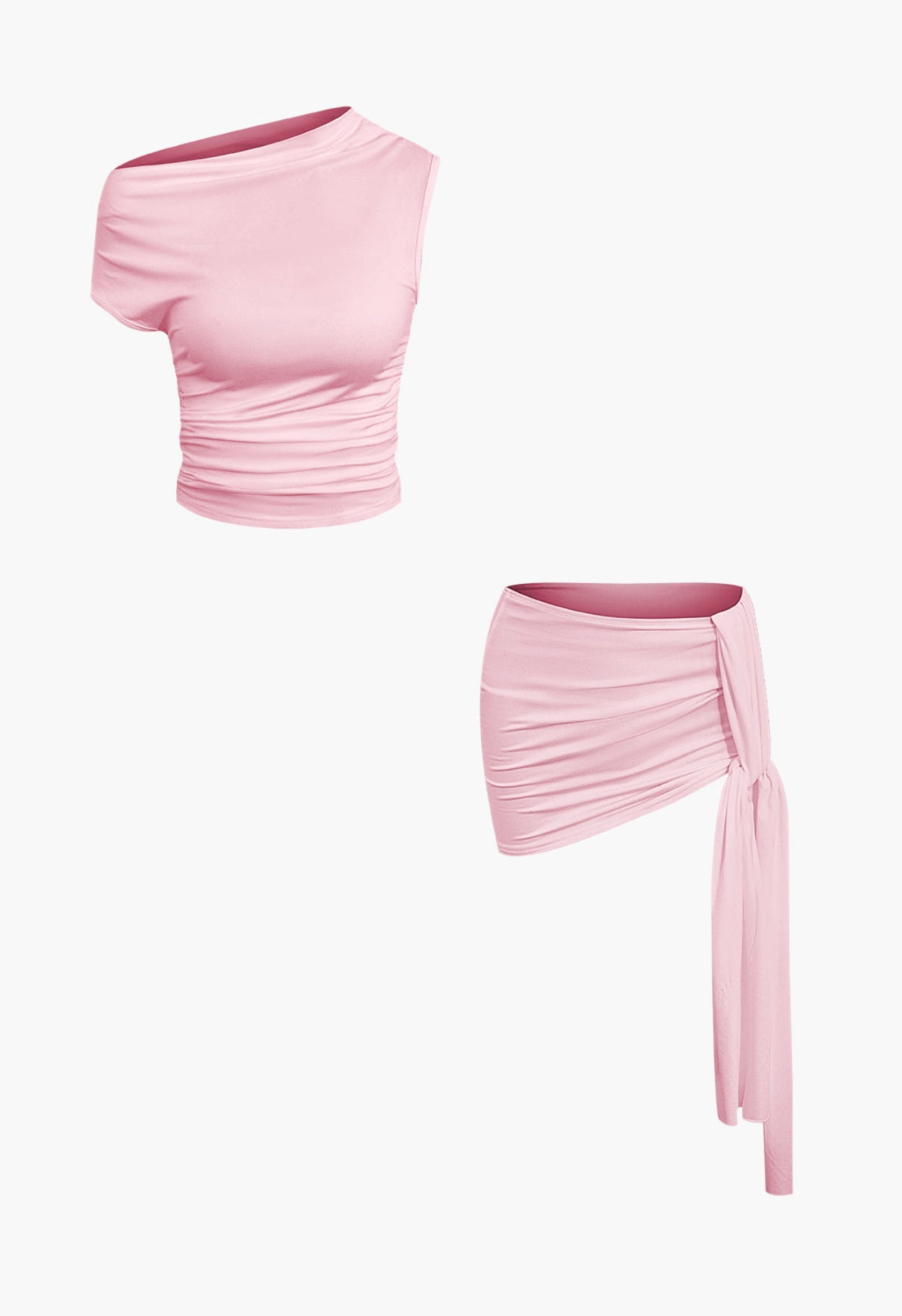 Delilah Ruched Skirt Set